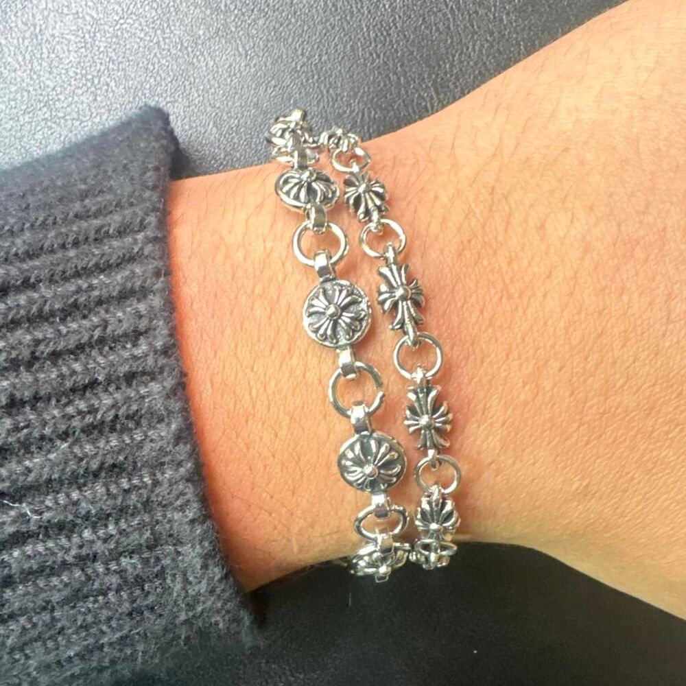 Unbranded Men's Silver and Grey Jewellery